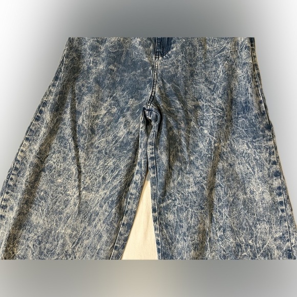 ASOS DESIGN Acid Wash Wide Leg Jeans Women's 34x32 (Actual 33x31) - Picture 9 of 13